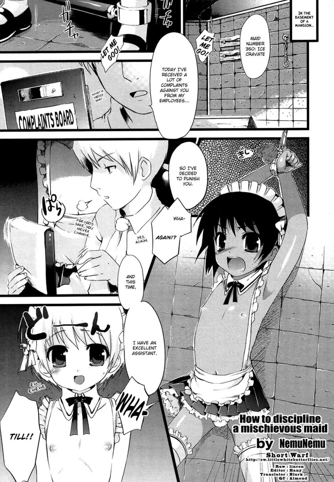 [Nemunemu] Itazura Maid no Shitsukekata Fhentai - Page 1