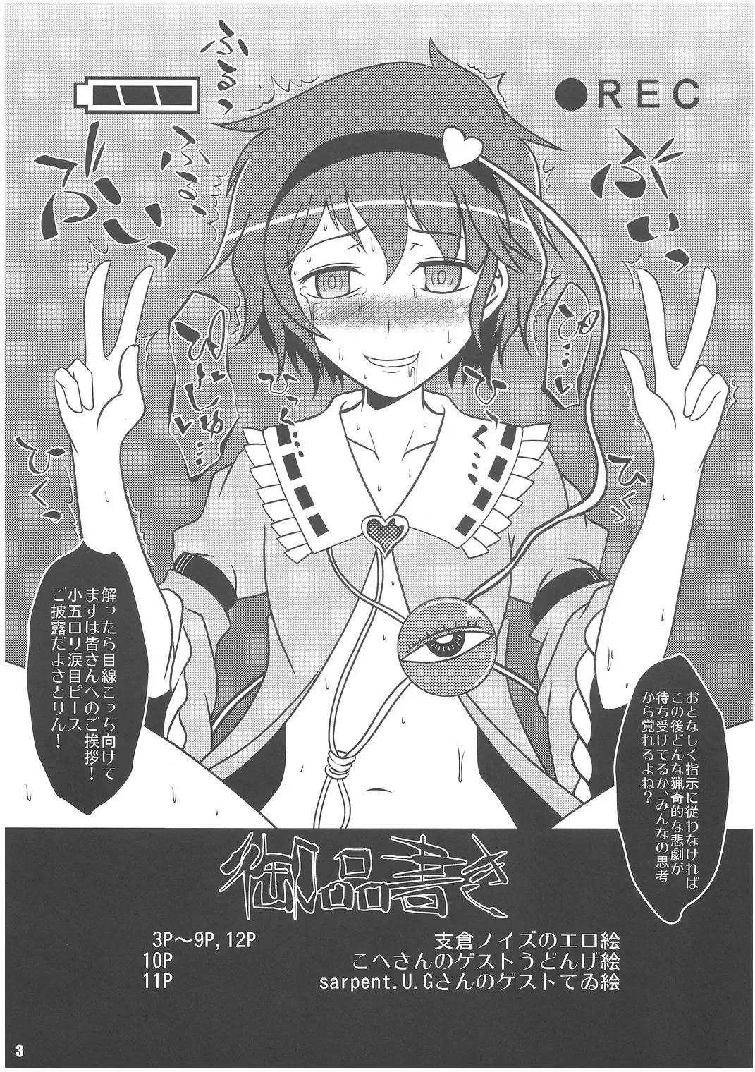 [Hasekura Noise] (Reitaisai 8EX) [Kasou Genjitsu (Hasekura Noise)] [Exhibition] (Touhou Project) Fhentai - Page 2