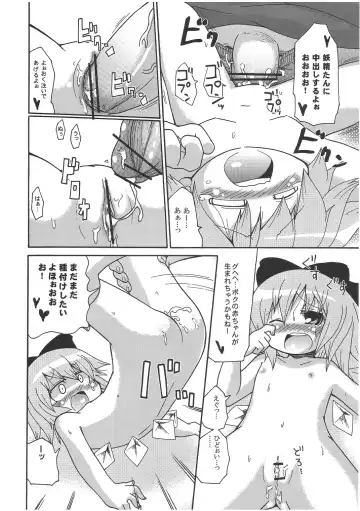 [Yoyoyoyou] Ochiru Cirno Fhentai - Page 17