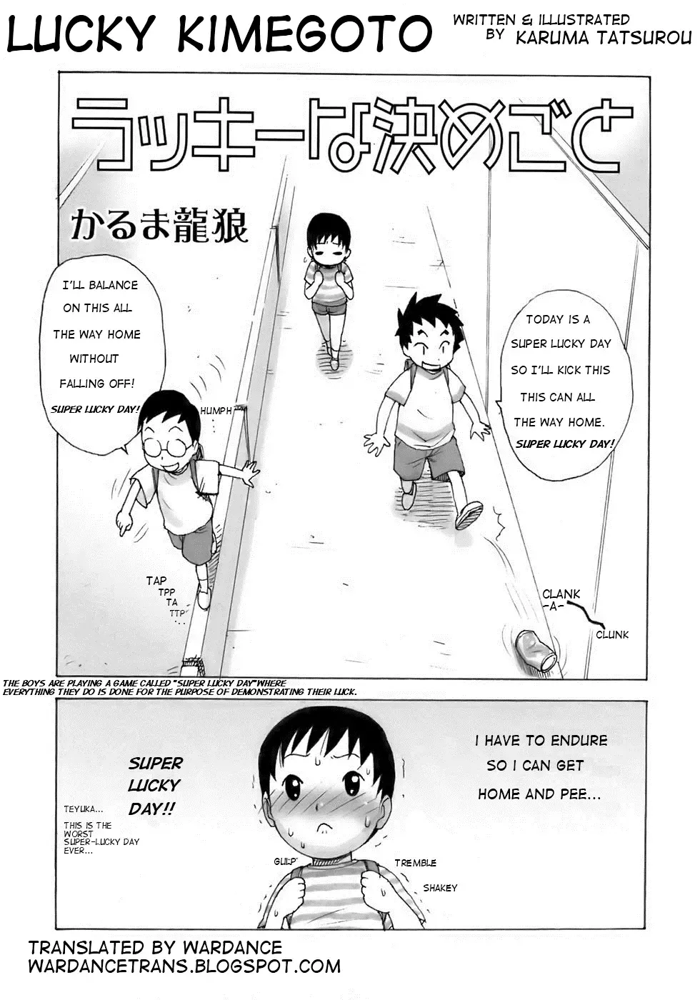 [Karma Tatsurou] Lucky na Kimegoto | Lucky Kimegoto Fhentai - Page 1
