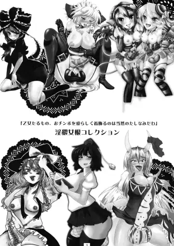 Touhou Futanari Penis Fashion Show - Inwai Onna ne Korekushon Fhentai - Page 3