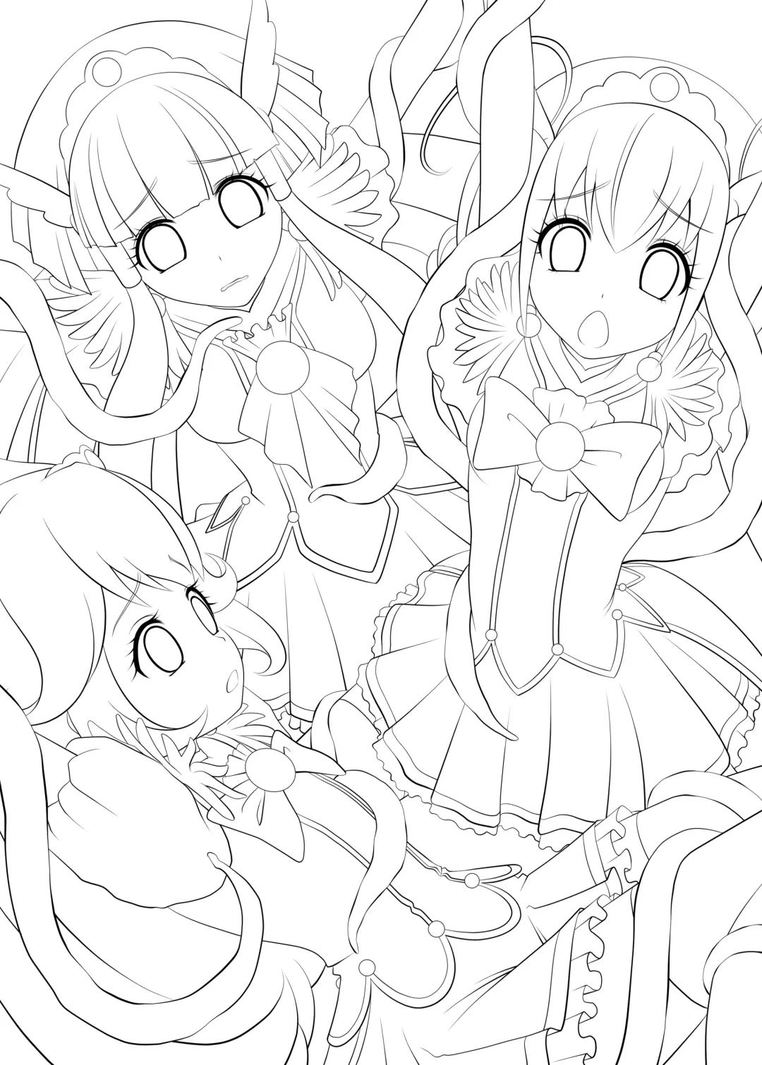 [Hairaito] Shokushu de AheCure! Fhentai - Page 14