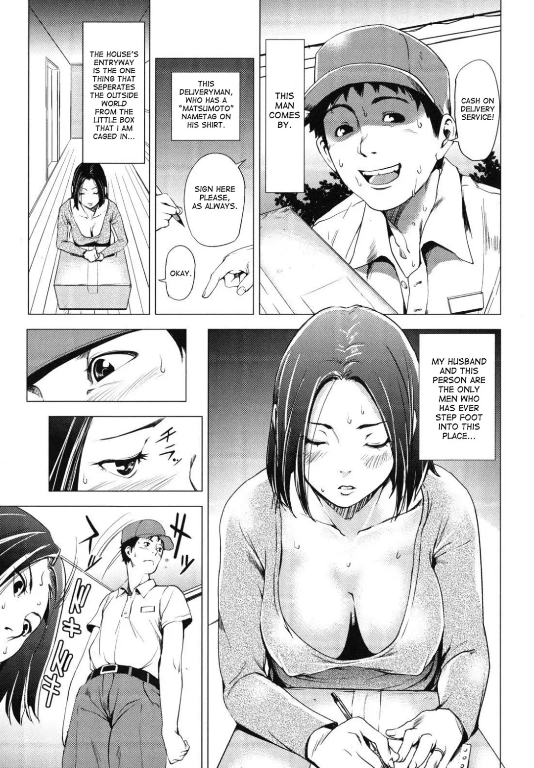 [Shiomaneki] Hako no Naka no Tsuma | Caged Woman Fhentai - Page 3