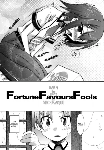 [Nanamatsu Kenji] Fortune Favours Fools Fhentai - Page 5