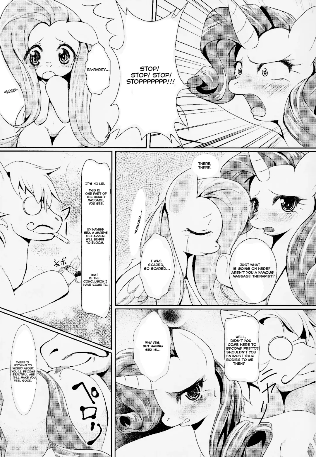 [Oshiume Nyora] Beautiful Ponies Fhentai - Page 4