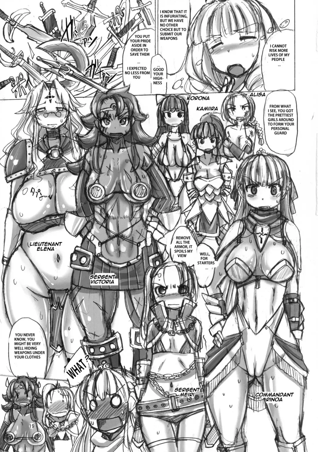 [Sakazaki Freddie] Amazons Shuuraku Marugoto Nikubenki-ka Keikaku | Plan to Transform the Amazons Into Sex Objects Fhentai - Page 18