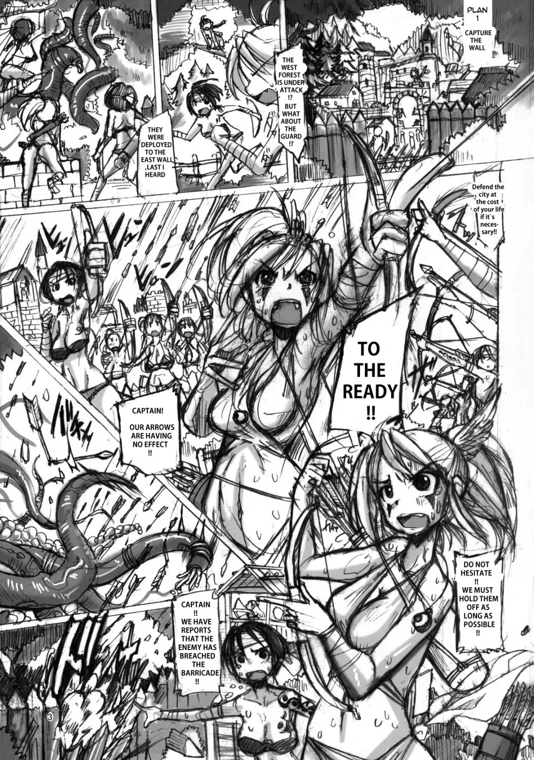 [Sakazaki Freddie] Amazons Shuuraku Marugoto Nikubenki-ka Keikaku | Plan to Transform the Amazons Into Sex Objects Fhentai - Page 2