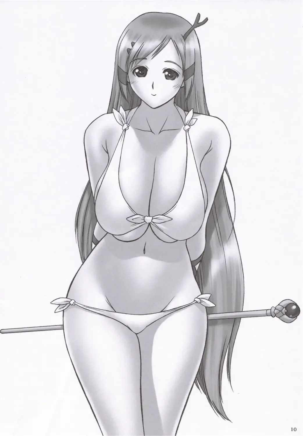 [Iruma Kamiri] Makka Na Bikini IV Fukkatsu Fhentai - Page 10