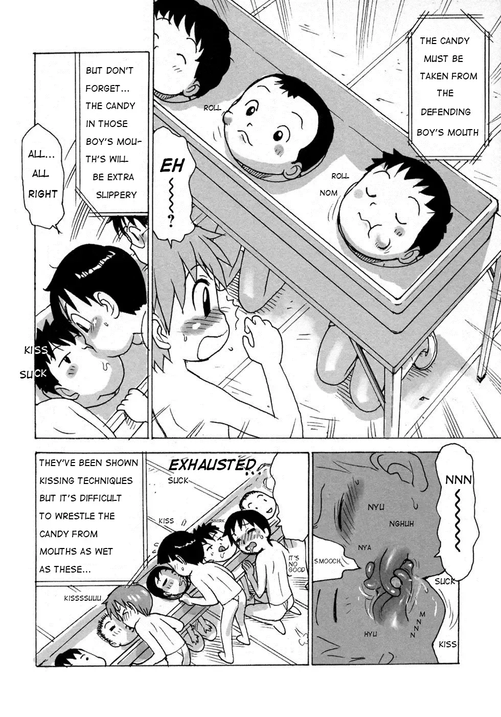 [Karma Tatsurou] Shota-gaibutsu Kyousou | Shota Obstacle Race Fhentai - Page 4