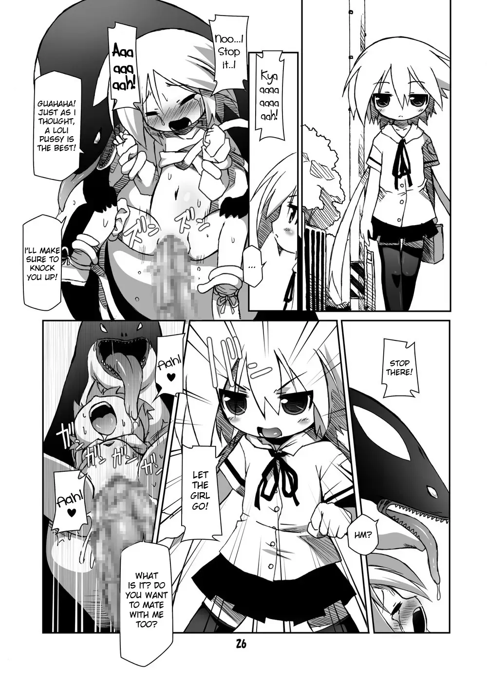 [Shimuu] Futa Shougakukan ~Futanari Ninpu Shoujo Nanami~ Fhentai - Page 26