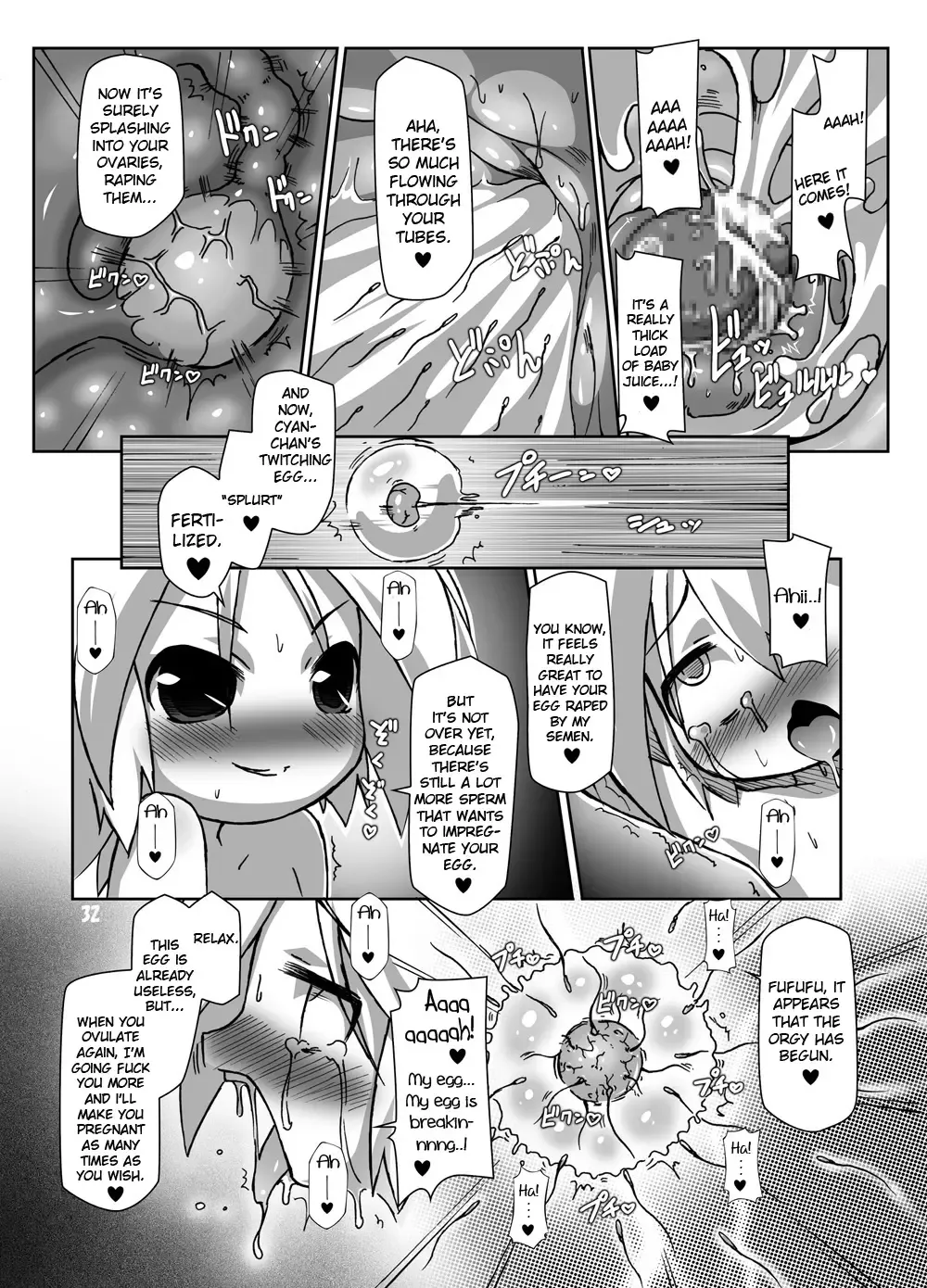 [Shimuu] Futa Shougakukan ~Futanari Ninpu Shoujo Nanami~ Fhentai - Page 32