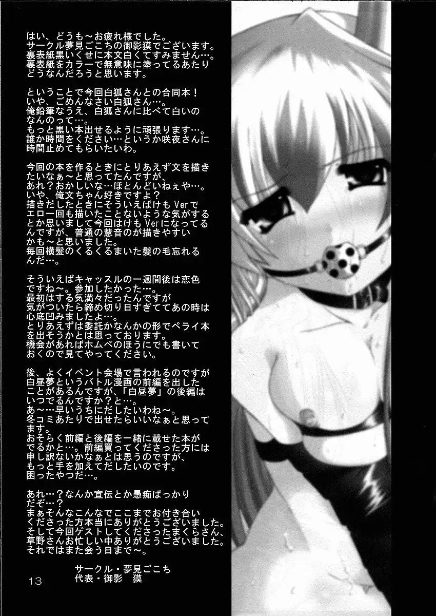 [Kirisaki Byakko - Mikage Baku] Yumegitsune Fhentai - Page 13