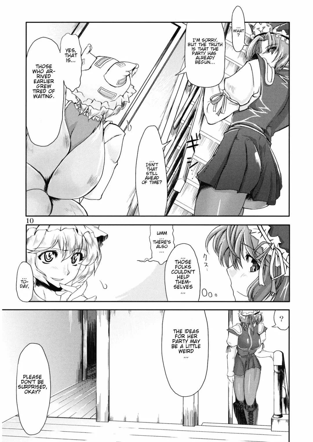 [Misasagi Task] Doki!! Toshima Darake no Dai Kyouen Fhentai - Page 10