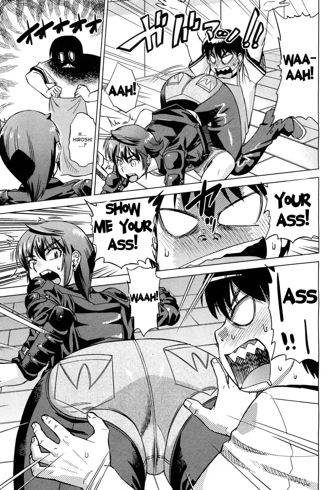 [Abe Morioka] Onee-sama wa Oshirizuki | Onee-sama Likes Anal Fhentai - Page 9