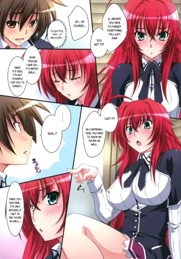 [Izumi Mahiru] Scarlet princess "Rias Daisuki!" | Scarlet princess "I Love Rias!" Fhentai - Page 10