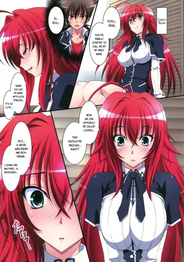 [Izumi Mahiru] Scarlet princess "Rias Daisuki!" | Scarlet princess "I Love Rias!" Fhentai - Page 4
