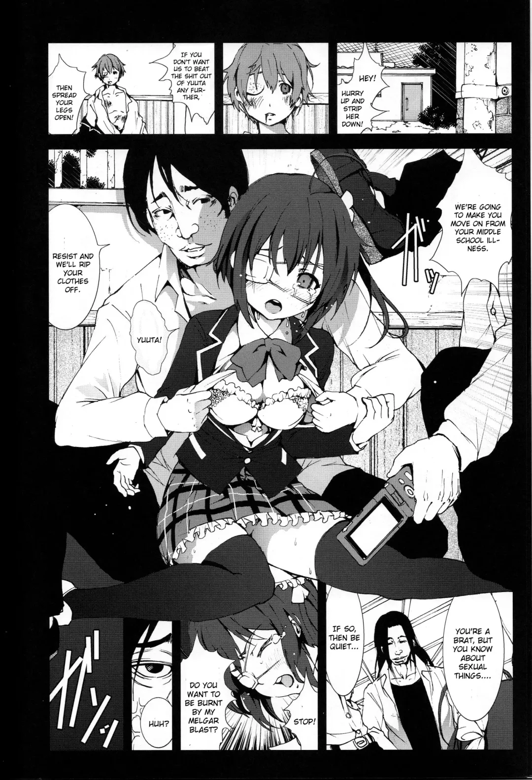 [Mokusei Zaijuu] Takanashi Rikka o Nakisakebu made Rape Shitai! | I Want to Rape Takanashi Rikka Until She Cries Fhentai - Page 5