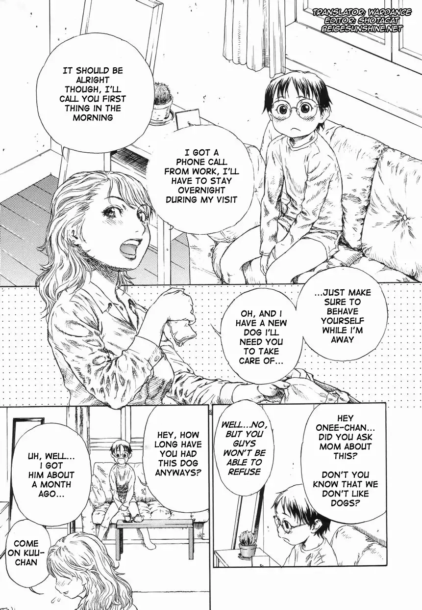 [Edogawa Shundei] Naisho no Orusuban. | A House Sitting Secret. Fhentai - Page 1