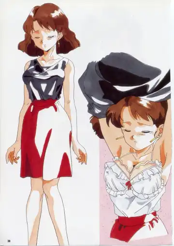 Super Real Mahjong PⅣ Artbook Fhentai - Page 41