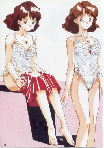 Super Real Mahjong PⅣ Artbook Fhentai - Page 43