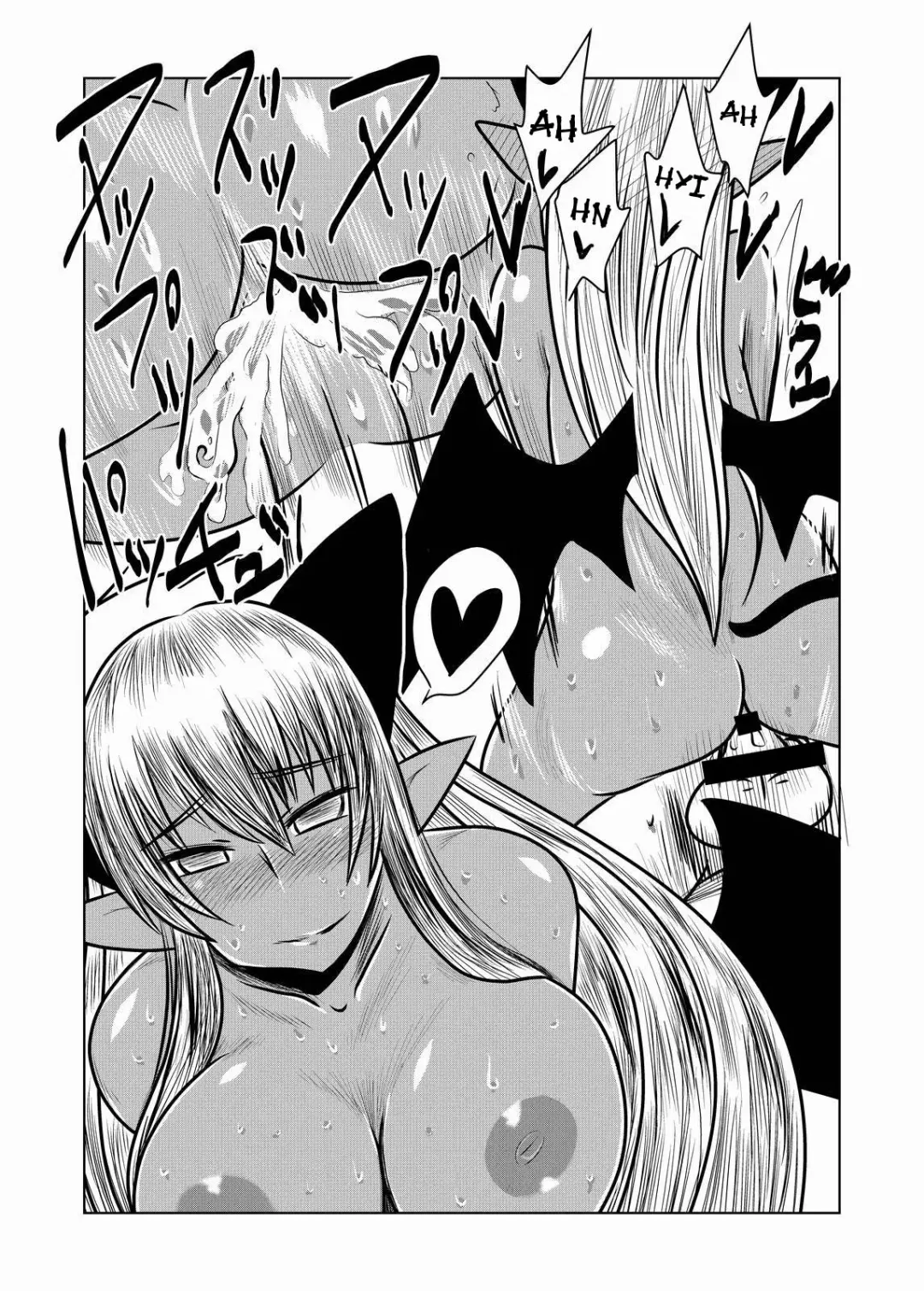 [Hroz] Kasshoku no Succubus-san to. | With a Suntan Succubus Fhentai - Page 12
