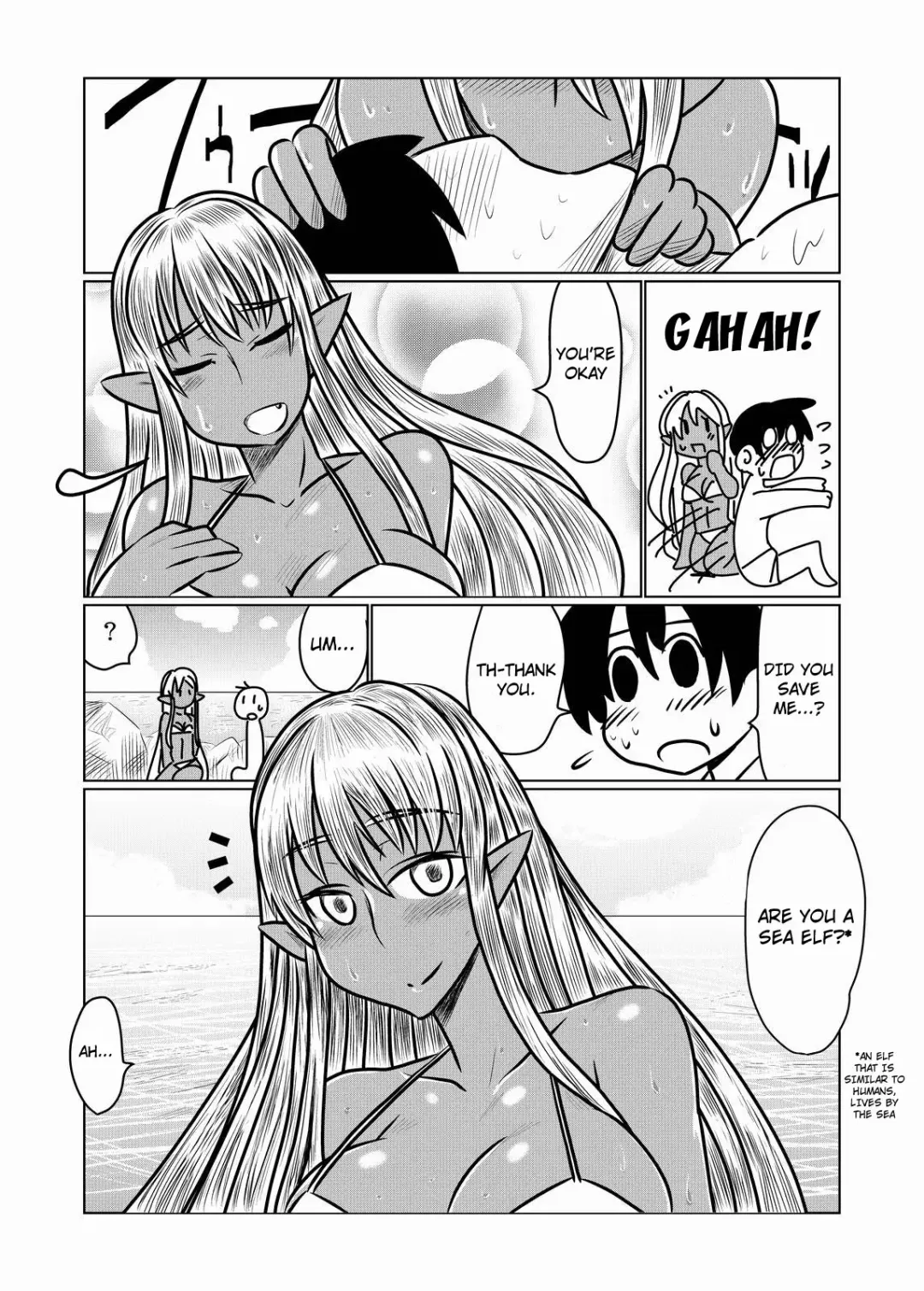 [Hroz] Kasshoku no Succubus-san to. | With a Suntan Succubus Fhentai - Page 4