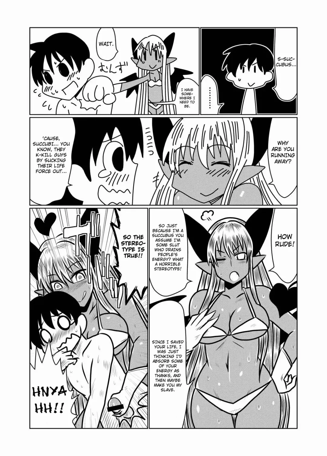 [Hroz] Kasshoku no Succubus-san to. | With a Suntan Succubus Fhentai - Page 6