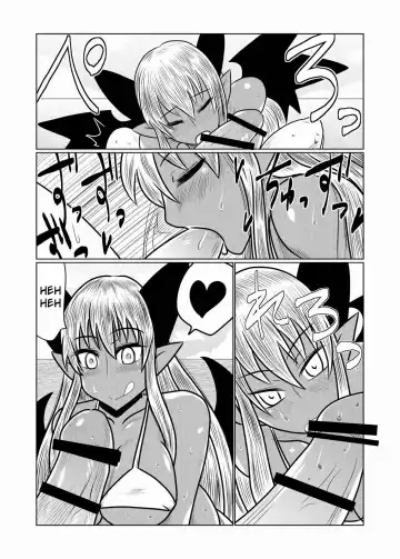 [Hroz] Kasshoku no Succubus-san to. | With a Suntan Succubus Fhentai - Page 7