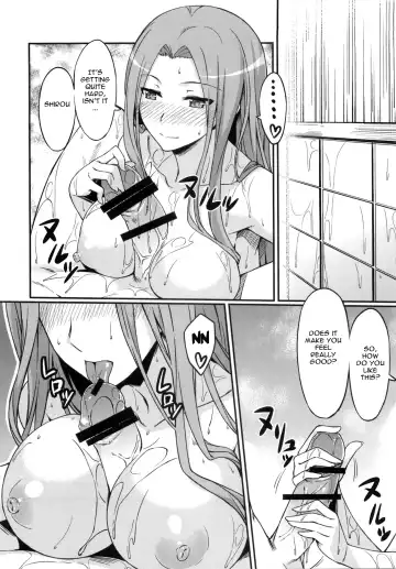 [Yanagi] Rider-san to Ofuro. | Bathing with Rider-san. Fhentai - Page 9