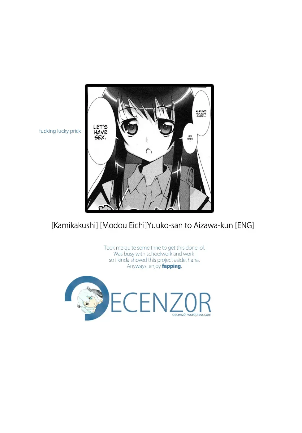 [Mdo-h] Yuuko-san to Aizawa-kun (decensored) Fhentai - Page 17