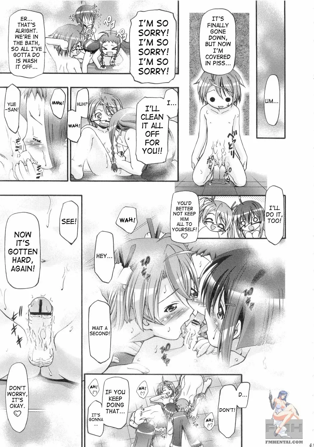 [Kousaka Jun] Mahora Gakuen Tyuutoubu 3-A Fhentai - Page 35