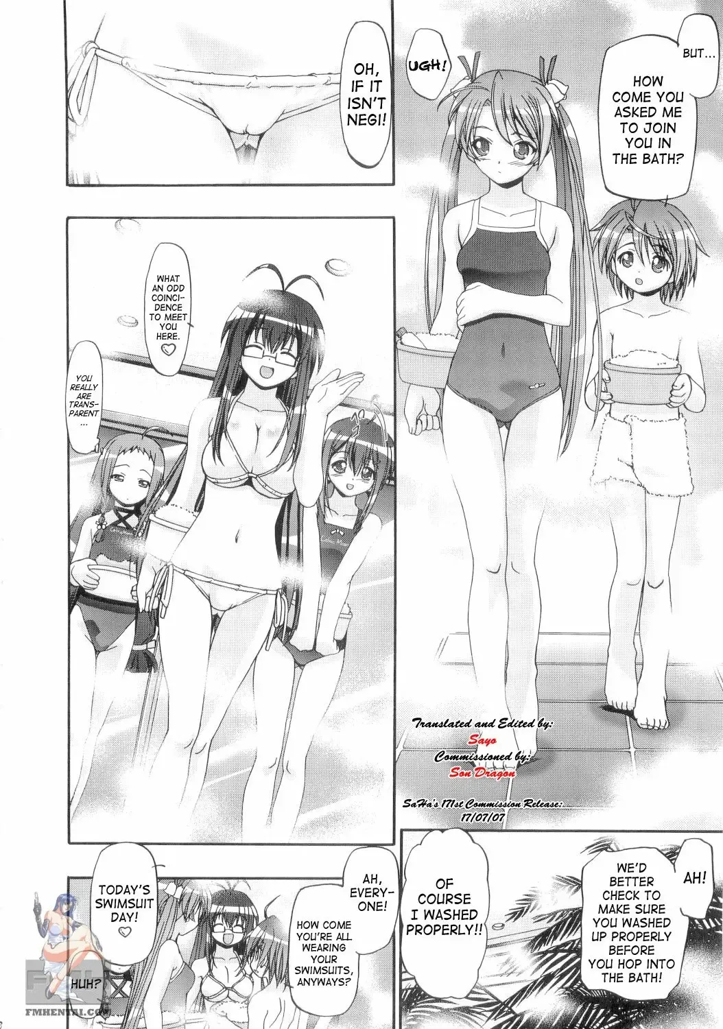 [Kousaka Jun] Mahora Gakuen Tyuutoubu 3-A Fhentai - Page 7