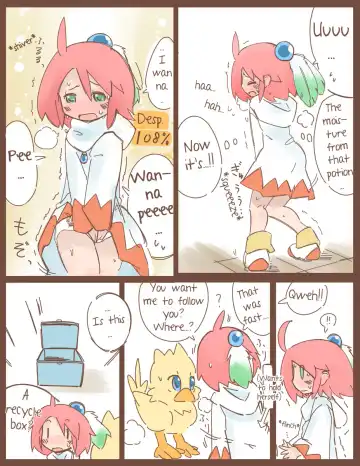 [Hanomido] Shiroma's Desperate Battle to Hold It In Fhentai - Page 9