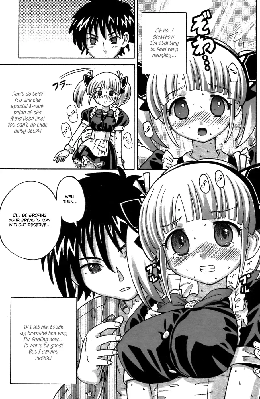 [Homing] Jishou Chou Kouseinou Maid Robo Maria | "Self-proclaimed" Super High Efficiency Maid Robot Maria Fhentai - Page 5