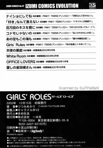[Tsutsumi Akari] Girl's Roles Fhentai - Page 166