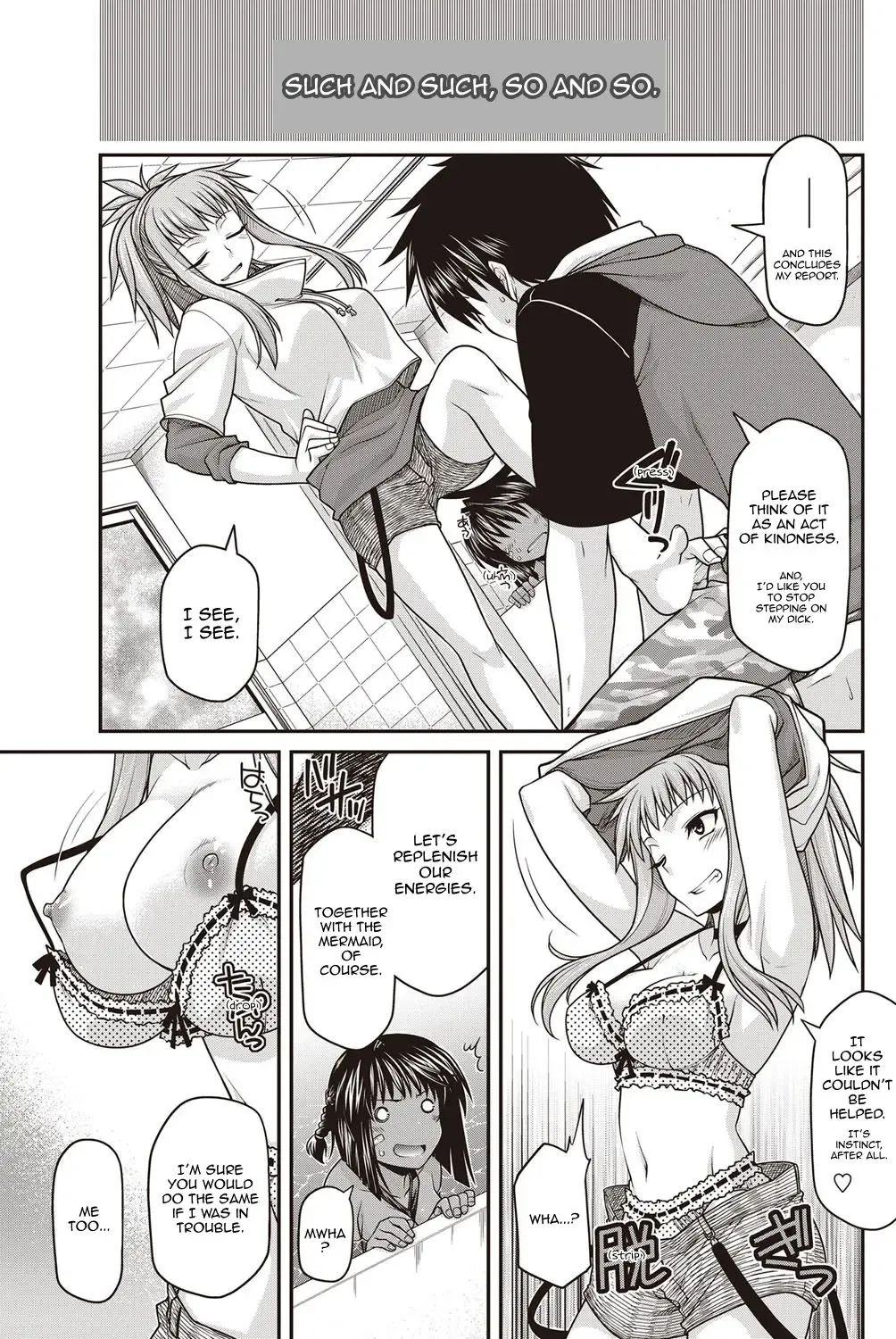 [Miyashiro Sousuke] Persecution Ningyo Hime | The Persecuted Mermaid Fhentai - Page 9