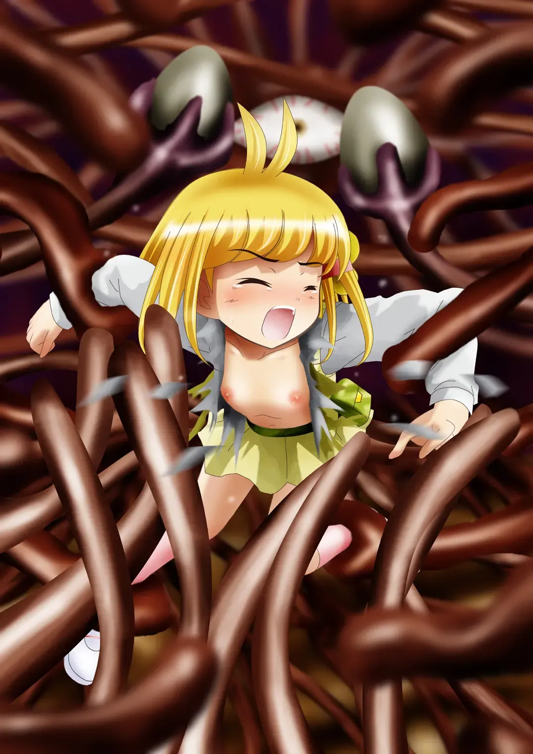 Fushigi Sekai -Mystery World- Nonona 13 ~Kyoufu, Hajimete no Jintai Kaizou Ingengoku~ Fhentai - Page 127