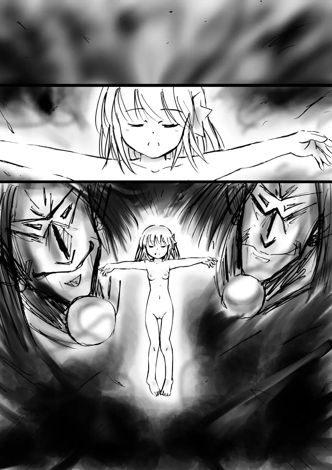 Fushigi Sekai -Mystery World- Nonona 13 ~Kyoufu, Hajimete no Jintai Kaizou Ingengoku~ Fhentai - Page 40