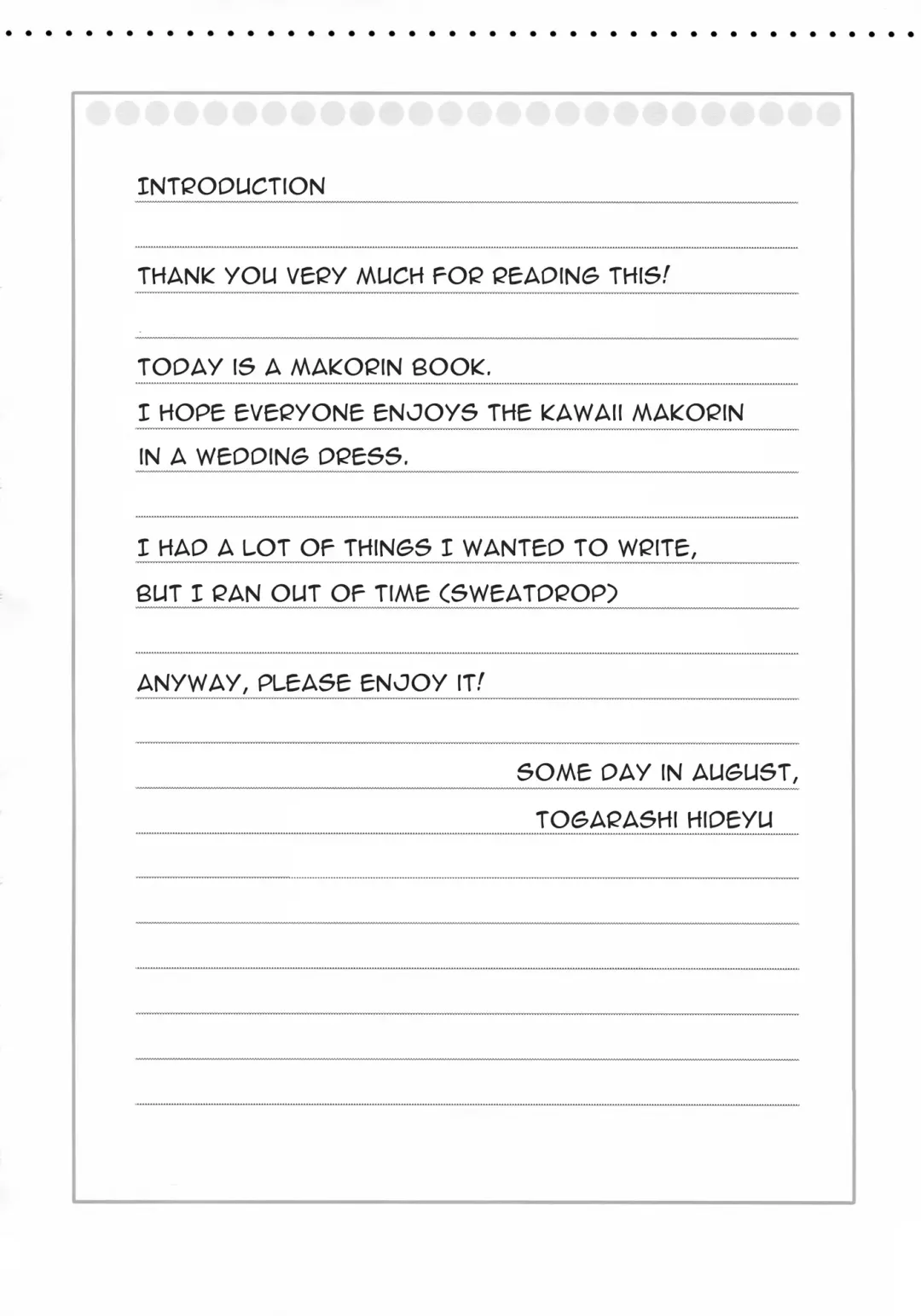 [Tohgarashi Hideyu] Bridal Tune Fhentai - Page 4