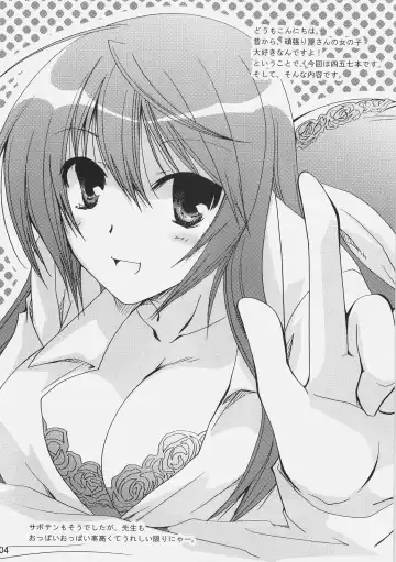 [Yamabuki Mook] Aisai Fhentai - Page 3