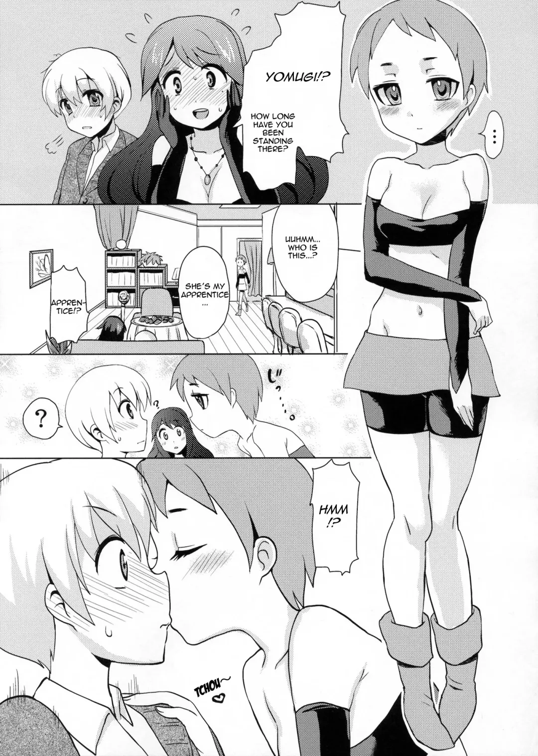 [Piririnegi] Shikotte Dopyutte Uranatte! | Masturbation, Ejaculation, Divination! Fhentai - Page 8