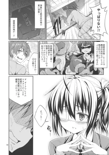 [Tel] Rikka to Shokushu to Mousou Settei! Fhentai - Page 7