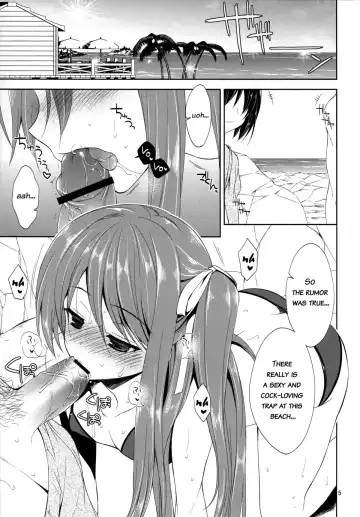[Narusawa Sora] Kono Umi, Inran Otokonoko Shutsubotsu Chuui! | Beware of the Slutty Boy At This Beach! Fhentai - Page 5