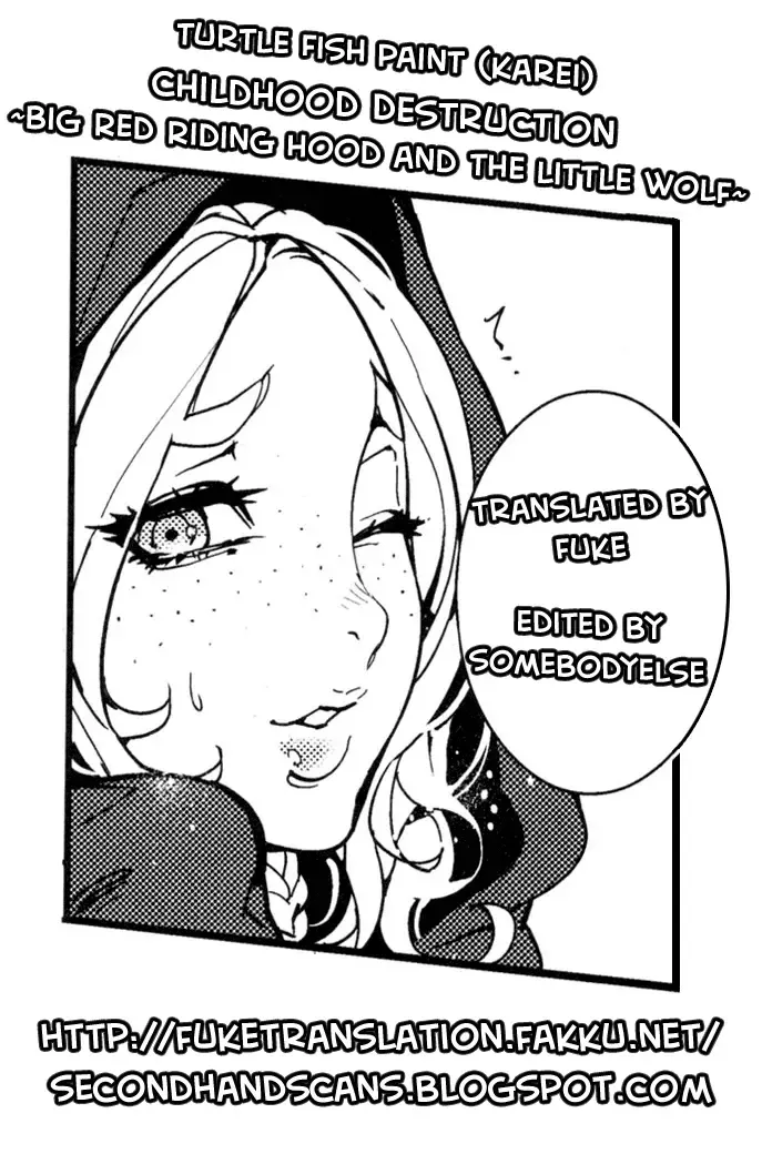 [Hirame] Dounen Hakai ~Ookina Akazukin & Chiisaki Ookami~ - Big Red Riding Hood and the little wolf. | Childhood Destruction ~Big Red Riding Hood and the Little Wolf~ Fhentai - Page 22