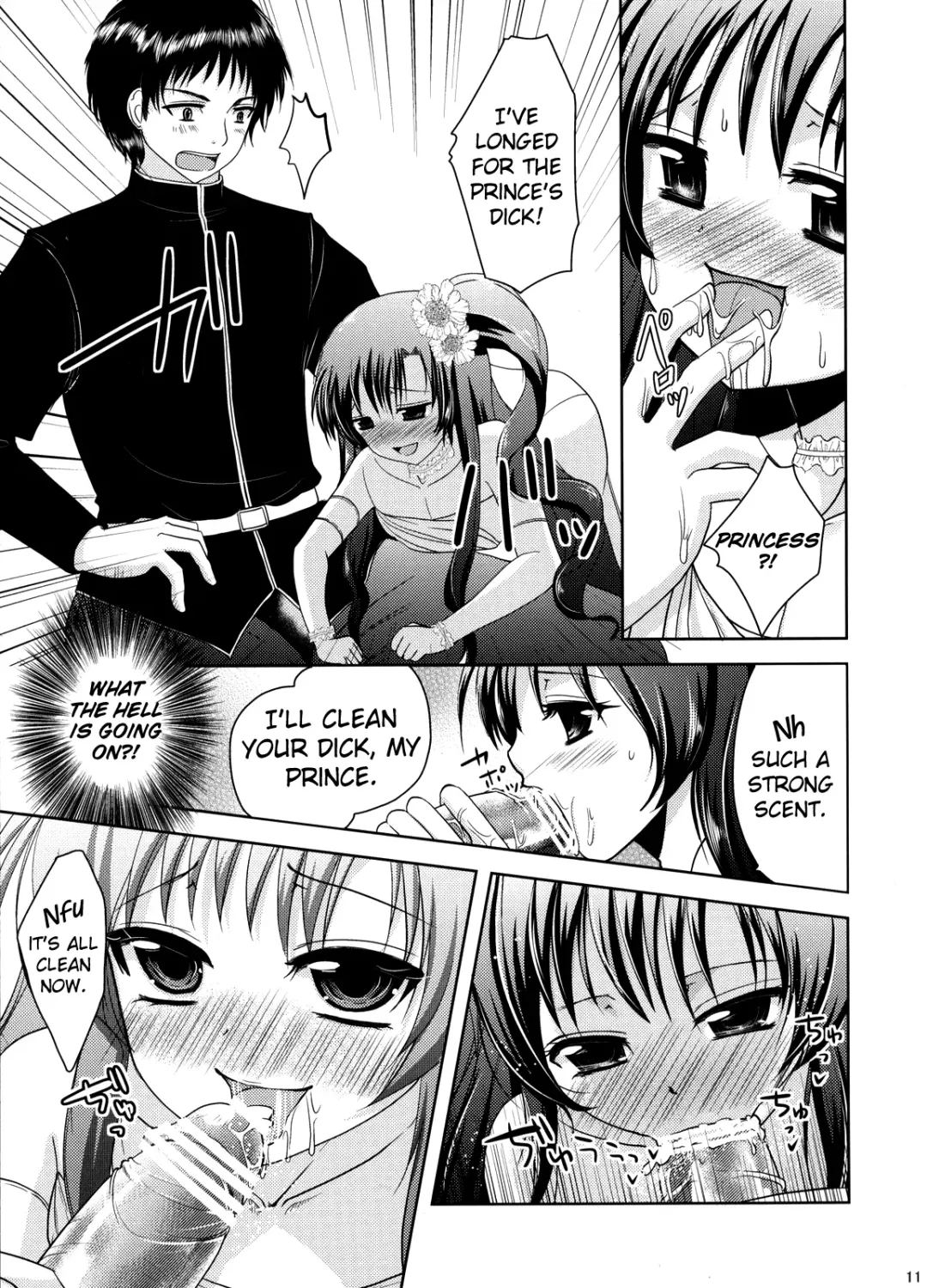 [Dynamite Moca] Nemureru Mori no Otokonoko | The Boy of the Sleeping Forest Fhentai - Page 10