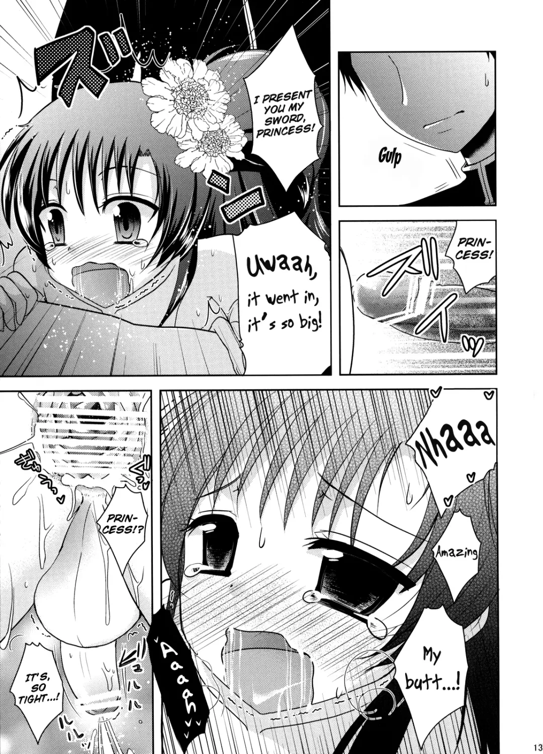 [Dynamite Moca] Nemureru Mori no Otokonoko | The Boy of the Sleeping Forest Fhentai - Page 12