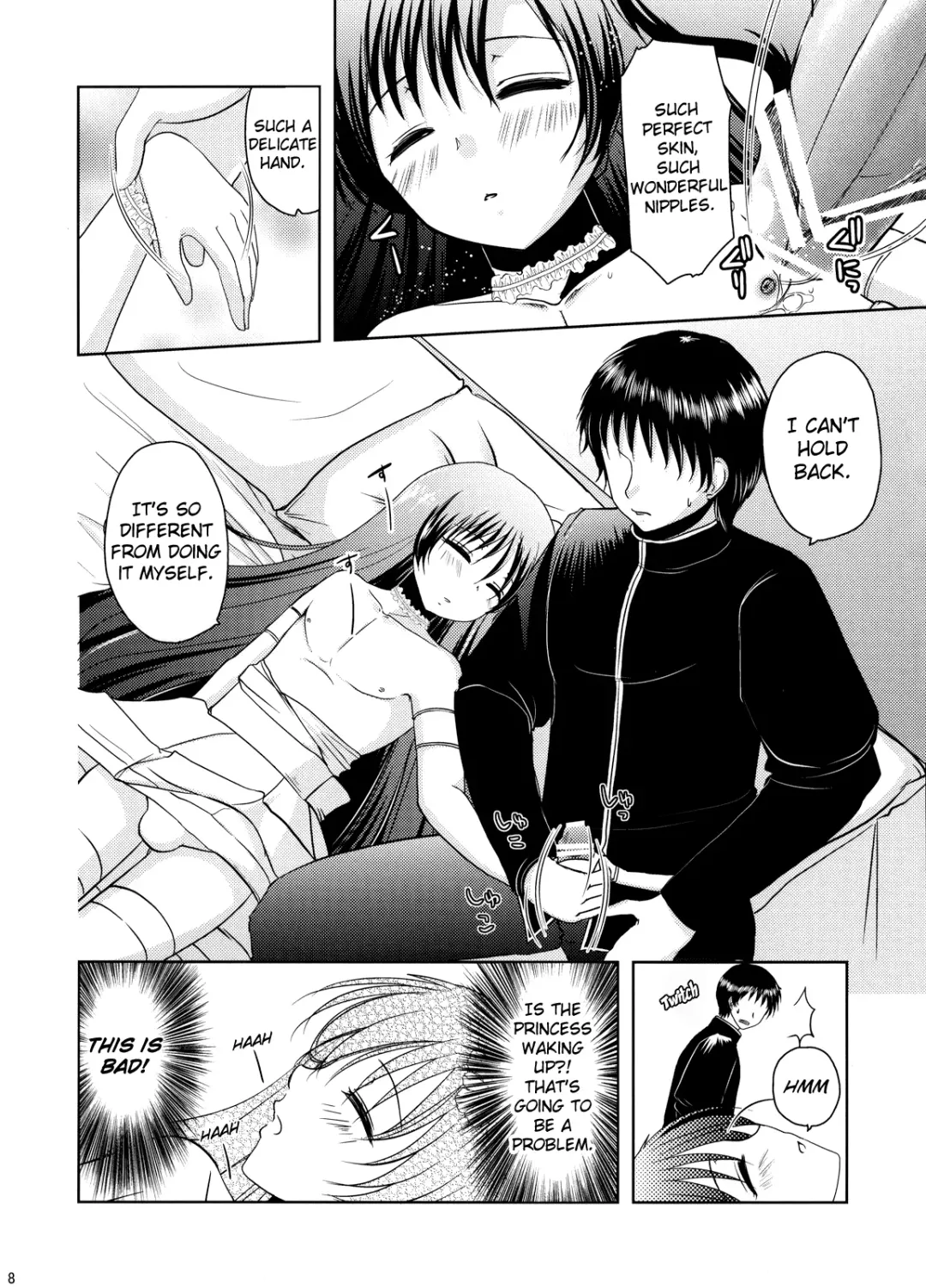 [Dynamite Moca] Nemureru Mori no Otokonoko | The Boy of the Sleeping Forest Fhentai - Page 7