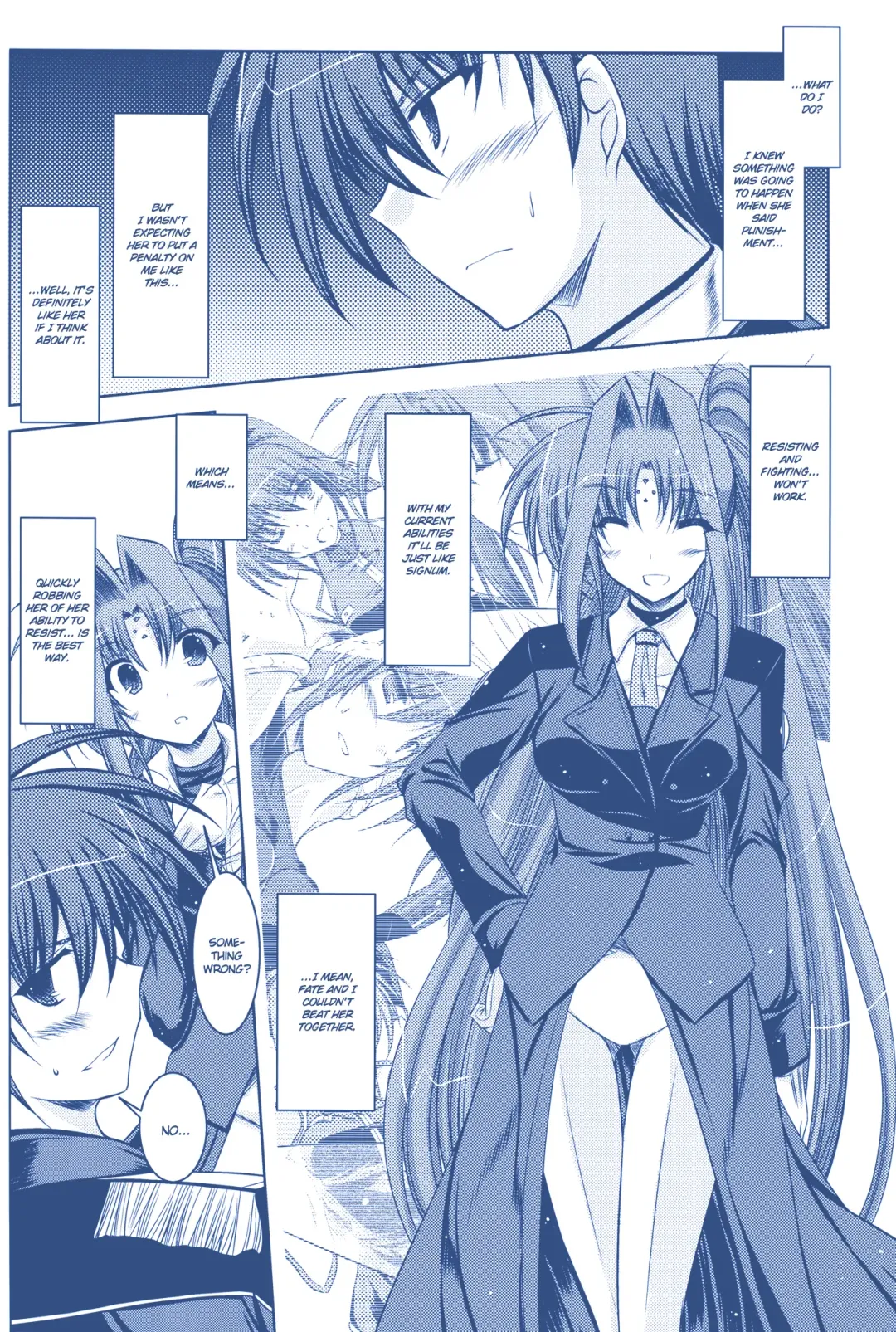 [Ibuki Pon] ANOTHER FRONTIER 02 Magical Girl Lyrical Lindy-san #03 Fhentai - Page 12