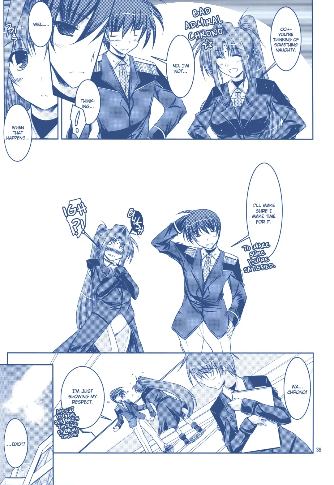 [Ibuki Pon] ANOTHER FRONTIER 02 Magical Girl Lyrical Lindy-san #03 Fhentai - Page 36