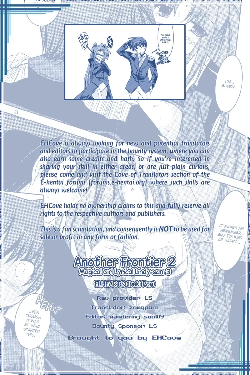 [Ibuki Pon] ANOTHER FRONTIER 02 Magical Girl Lyrical Lindy-san #03 Fhentai - Page 40